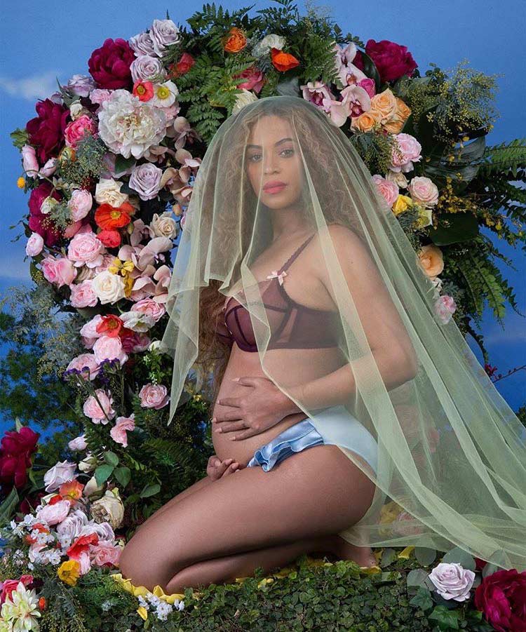 Beyonce-incinta-di-due-gemelli beyonce messicano frida instagram